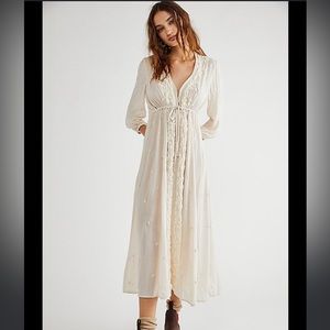 Free People fable midi/maxi dress